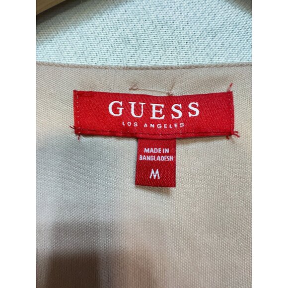 Guess Womens Floral Wrap Darla Belted Romper Size M Multicolor Bell Sleeves Chic - Picture 4 of 15